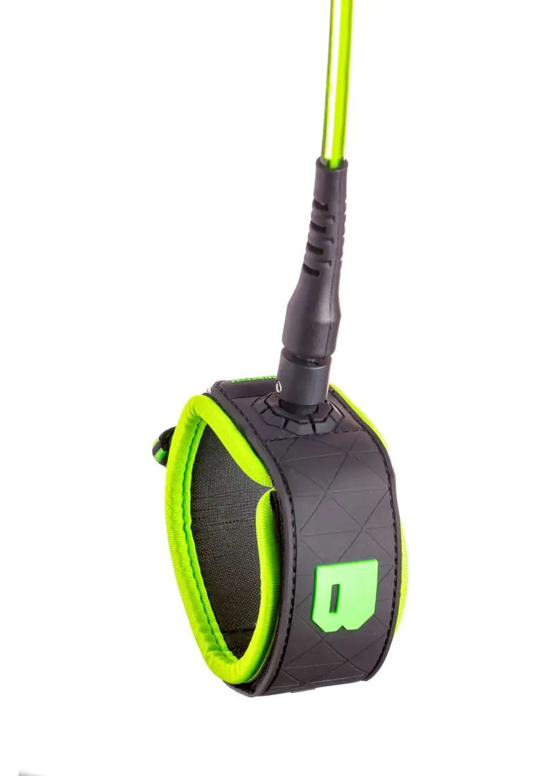 Bulldog Session Leash Ankle 8ft0inch Black/Lime-3