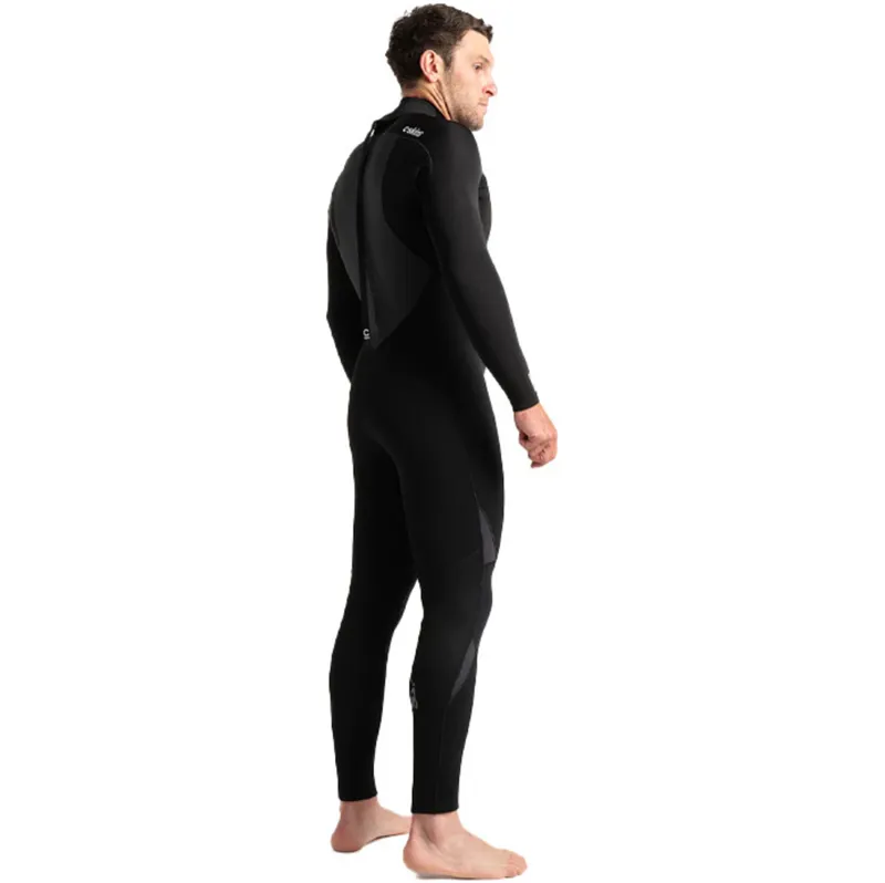 C-Skins Men's Legend 5/4/3mm Back Zip Wetsuit Black/Black/Anthracite-3