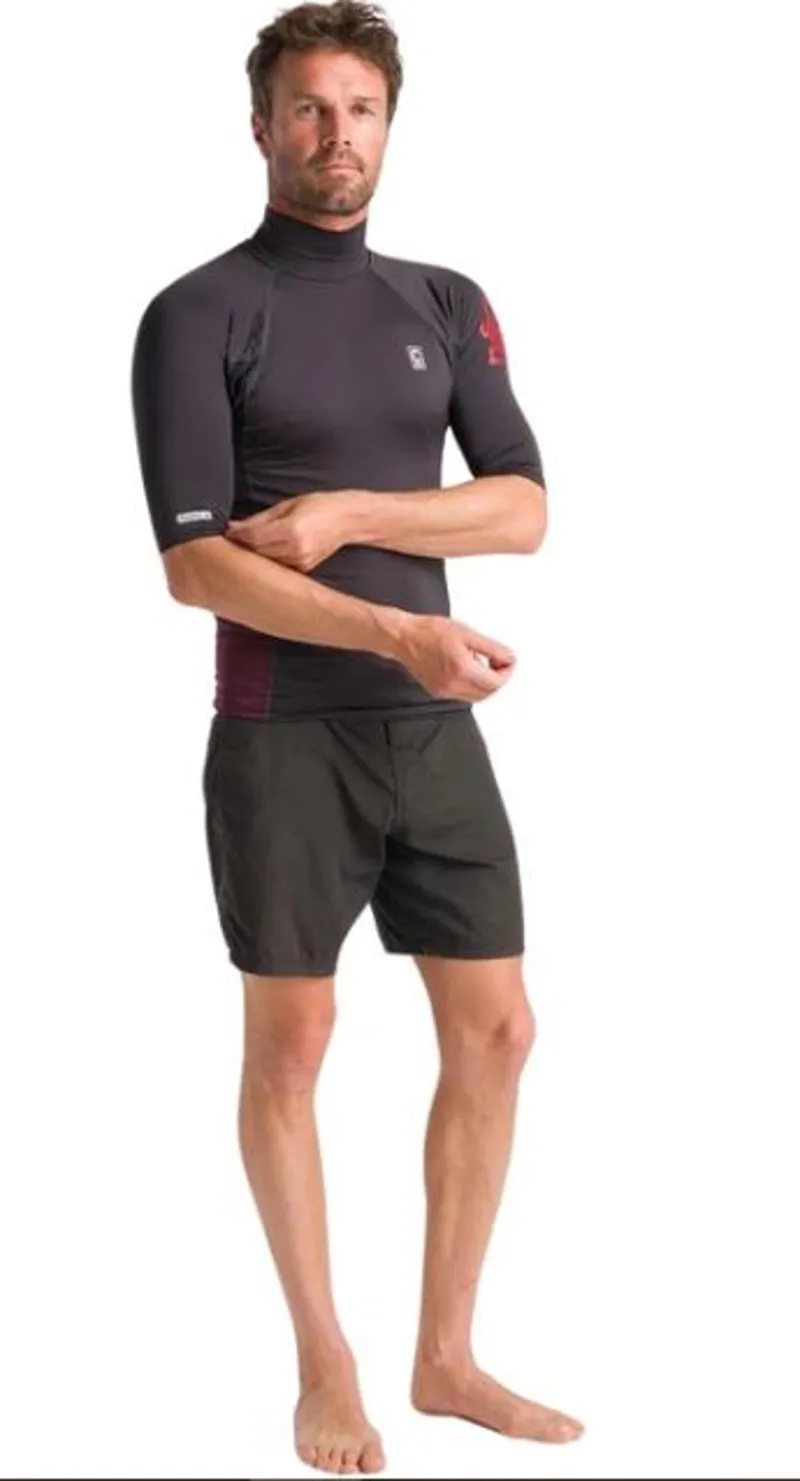 C-Skins NuWave Rash X Mens Small Size Vest Black -1