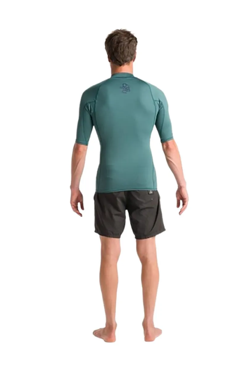 C-Skins NuWave UV Basics SS Vest Dark Sage-9