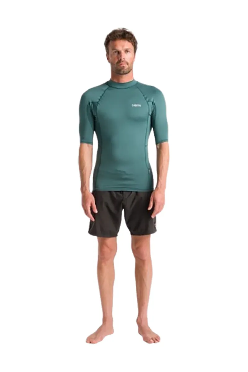 C-Skins NuWave UV Basics SS Vest Dark Sage-1