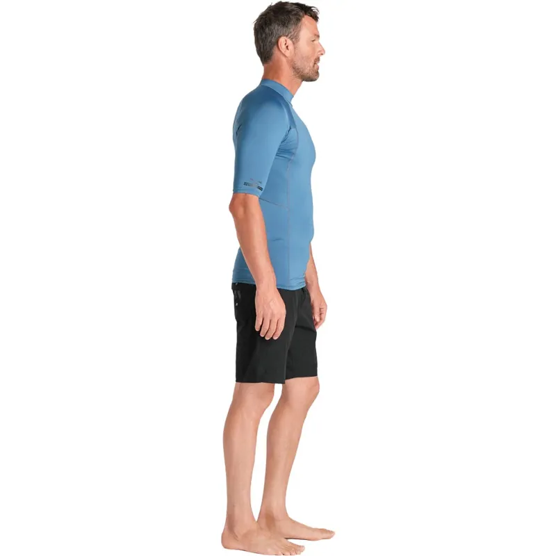C-Skins NuWave UV Basics SS Vest Steel Blue-2