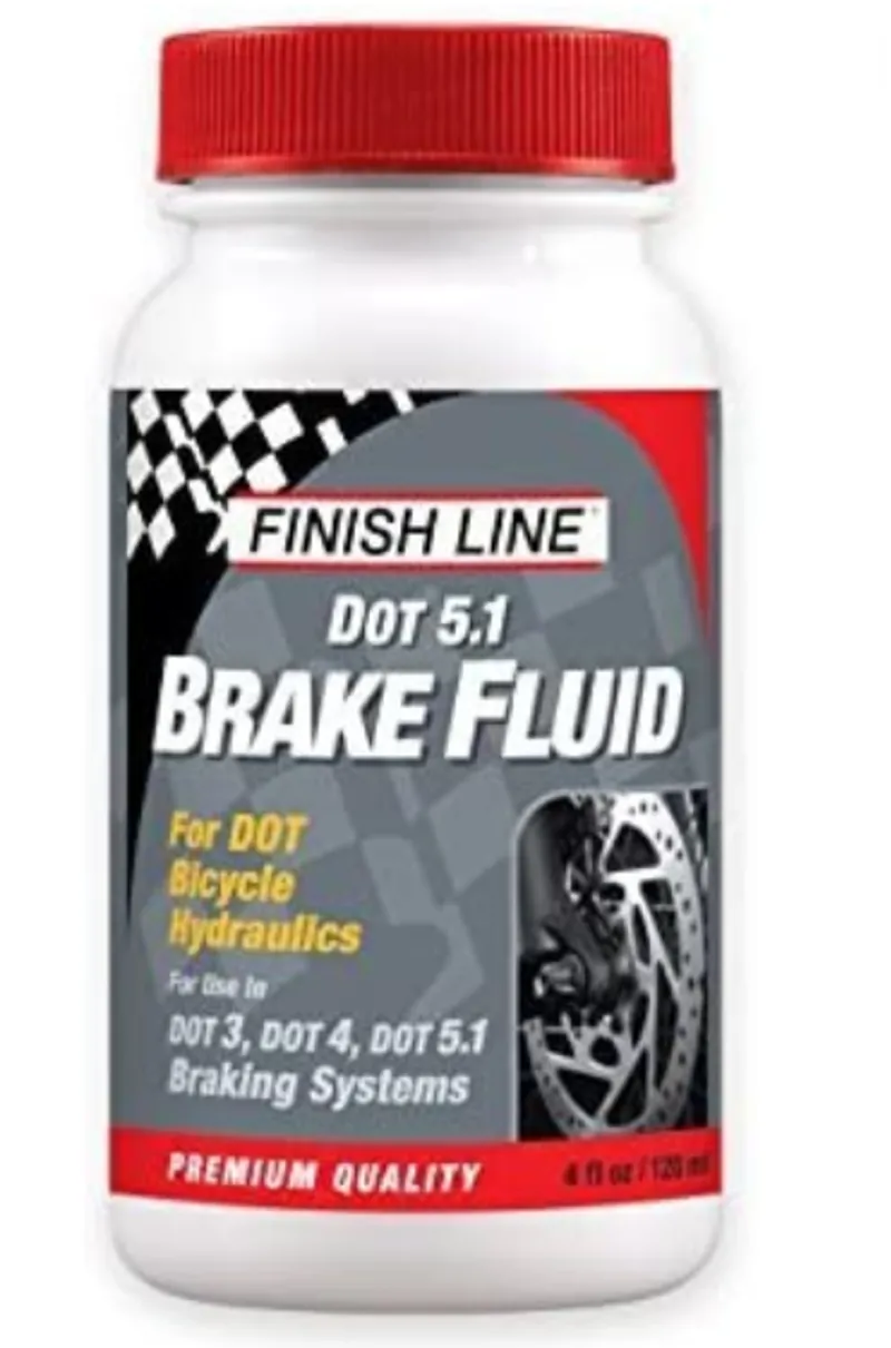  Finish Line Dot 5.1 Brake Fluid 0.12 Liters - 120 ml