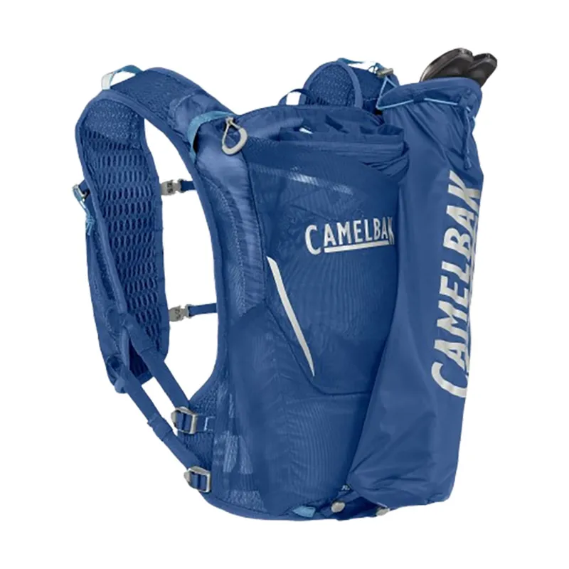 Camelbak Zephyr Pro Vest with Two 17oz Quick Stow Flasks Galaxy Blue-8