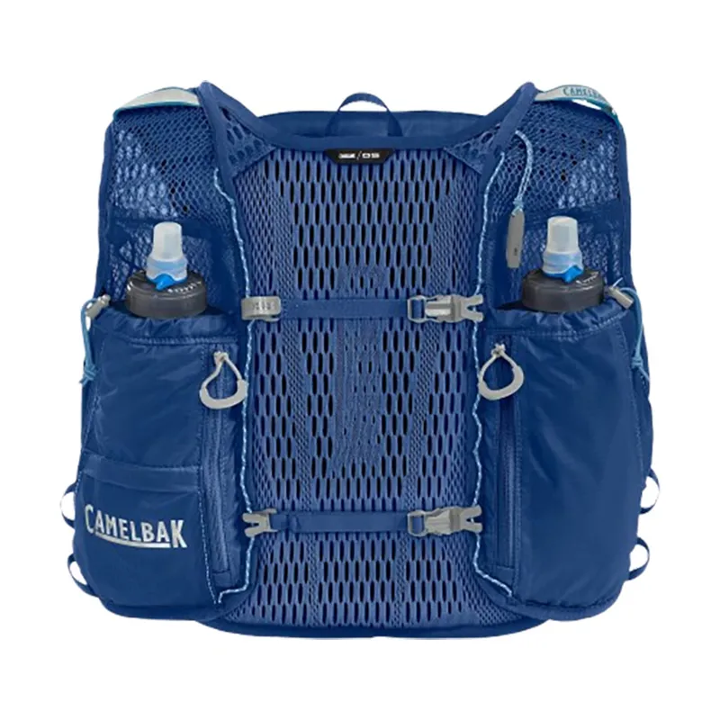 Camelbak Zephyr Pro Vest with Two 17oz Quick Stow Flasks Galaxy Blue-6