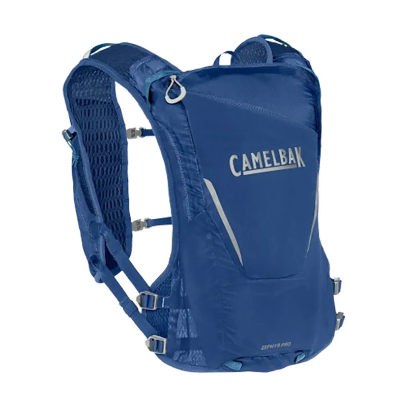Camelbak Zephyr Pro Vest with Two 17oz Quick Stow Flasks Galaxy Blue