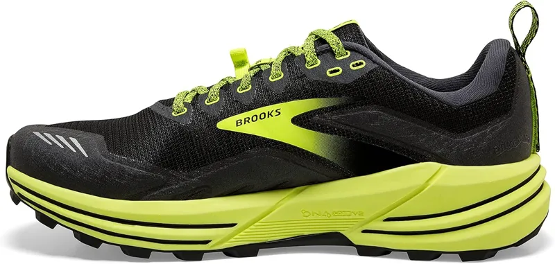 Brooks Men's Cascadia 16 - Ebony/Nightlife-2