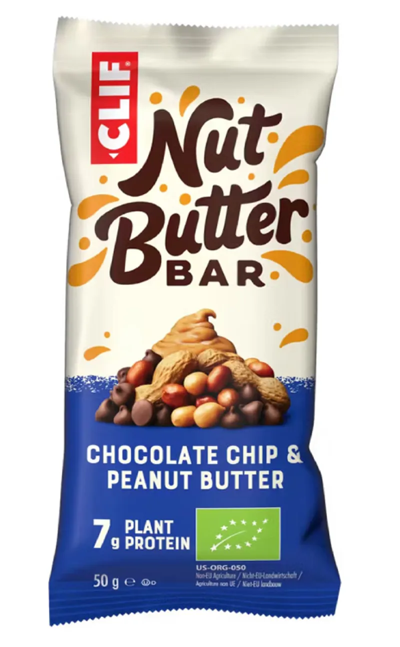 Clif Nutbutter Bar Chocolate Chip and Peanut Butter 50g