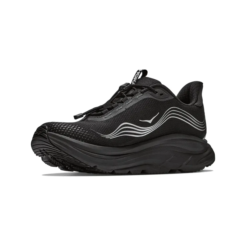 Hoka One One Women's Clifton 11 GTX WIDE - Black/Black-7