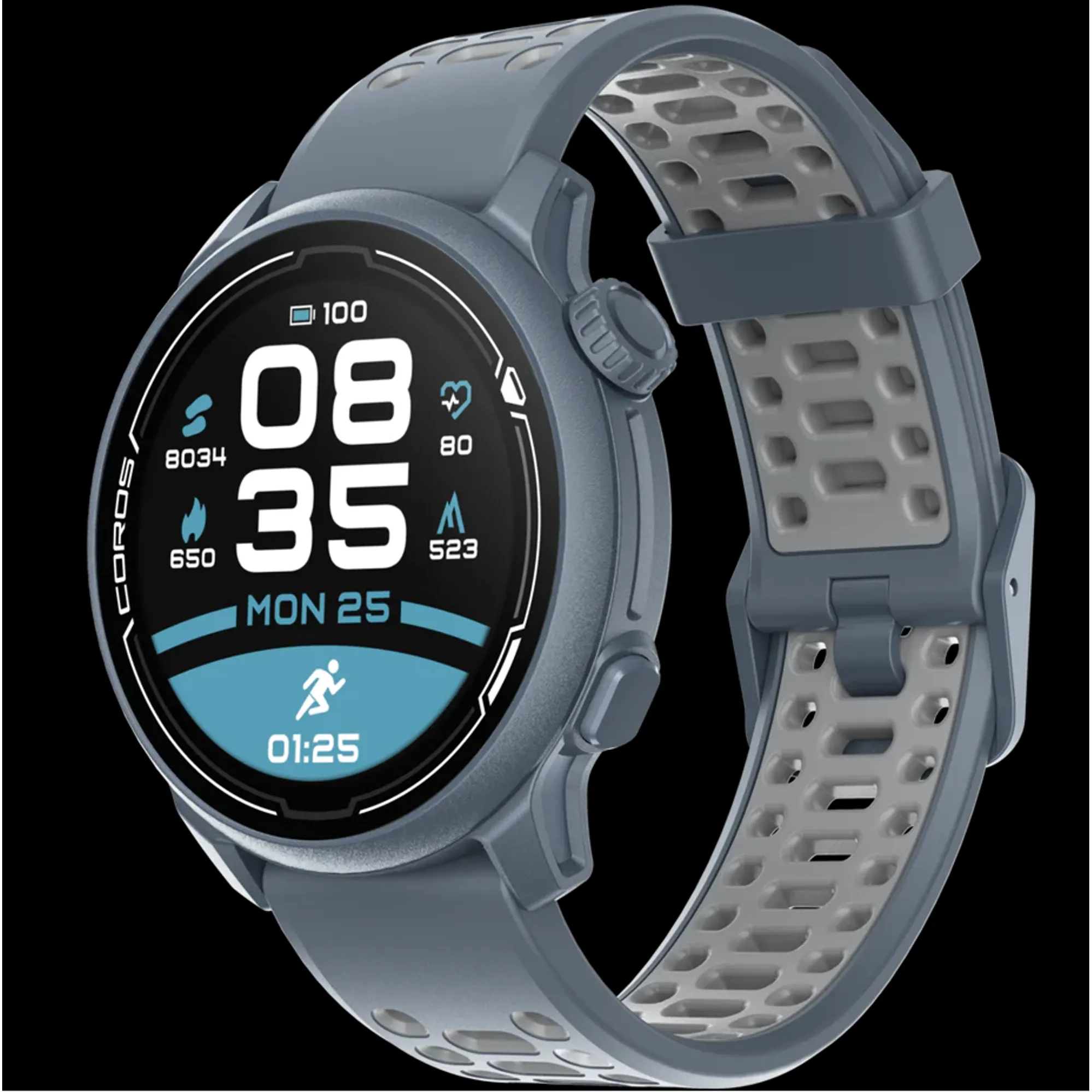 Running Power Coros Pace Power Round Silicone Coros Pace Navy Blue