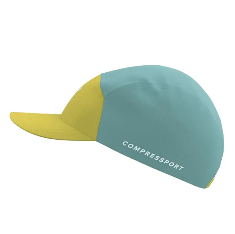 Compressport 5 Panel Cap Lemon/Ether-4