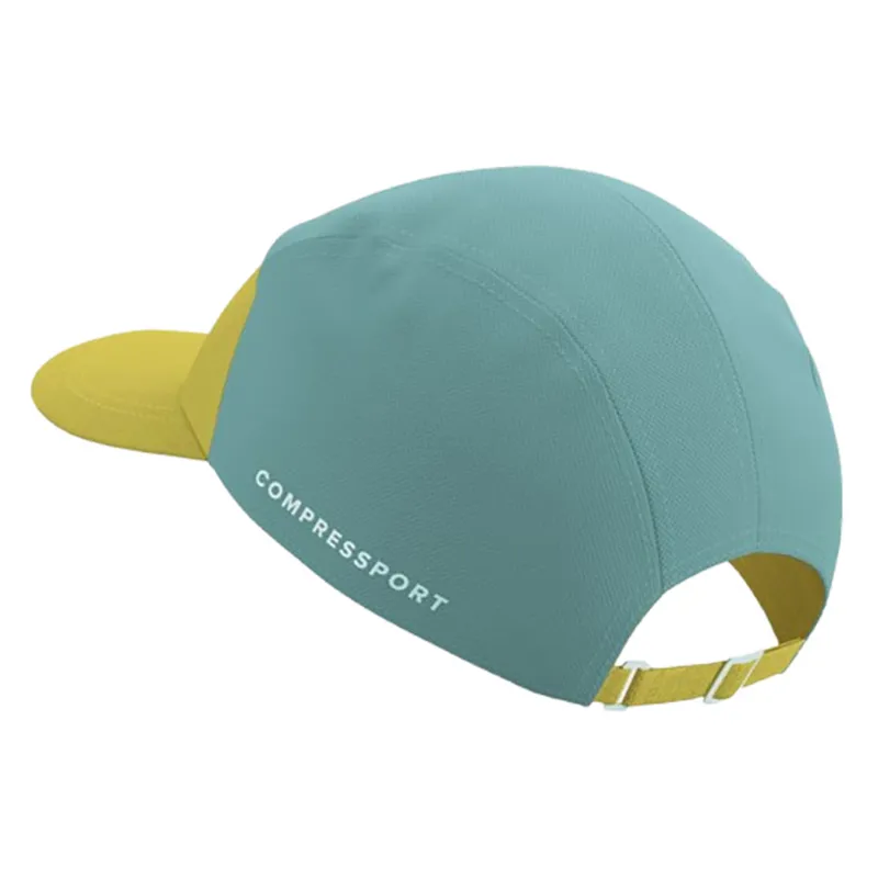 Compressport 5 Panel Cap Lemon/Ether-2