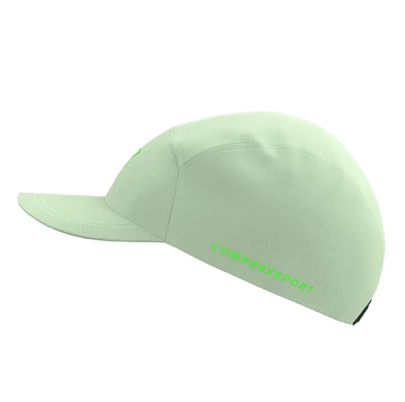 Compressport 5 Panel Cap Lime-2
