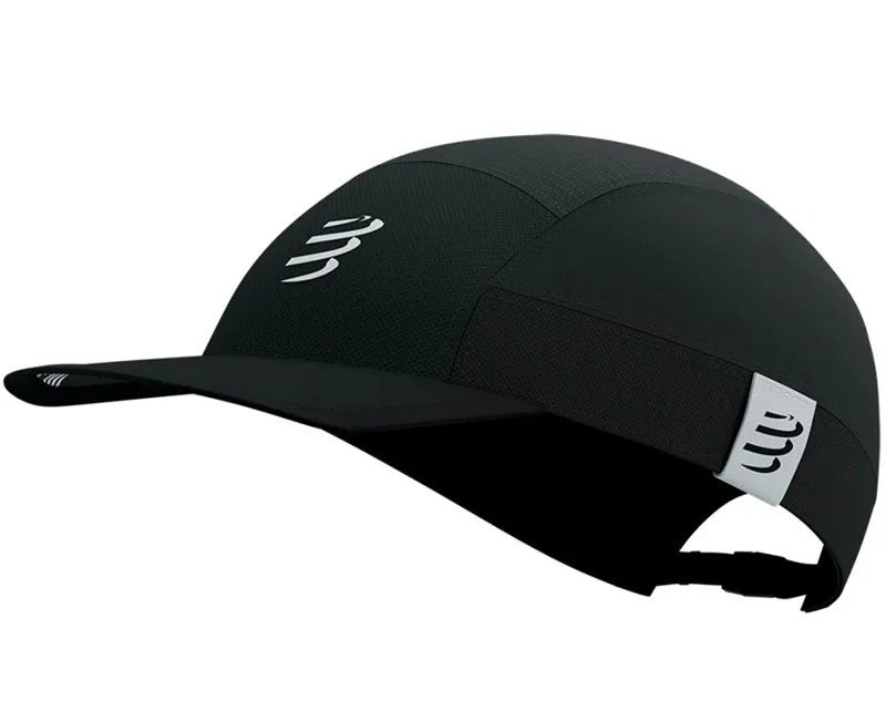 Compressport 5 Panel Light Cap Black