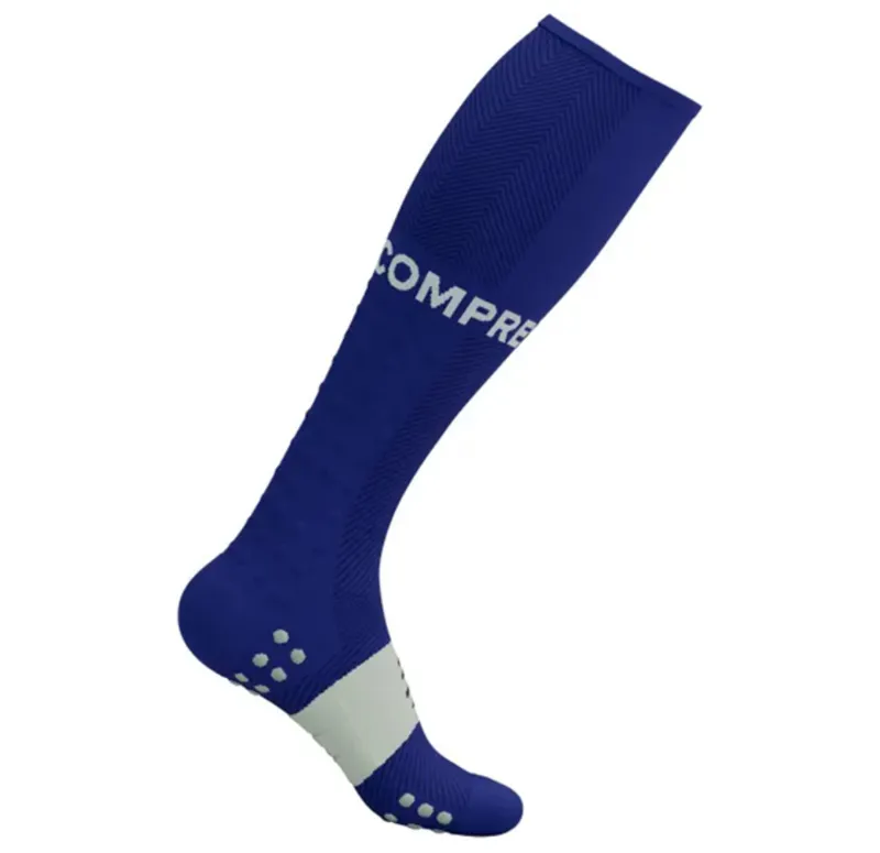 Compressport Full Socks Run Dazz Blue/Sugar-8