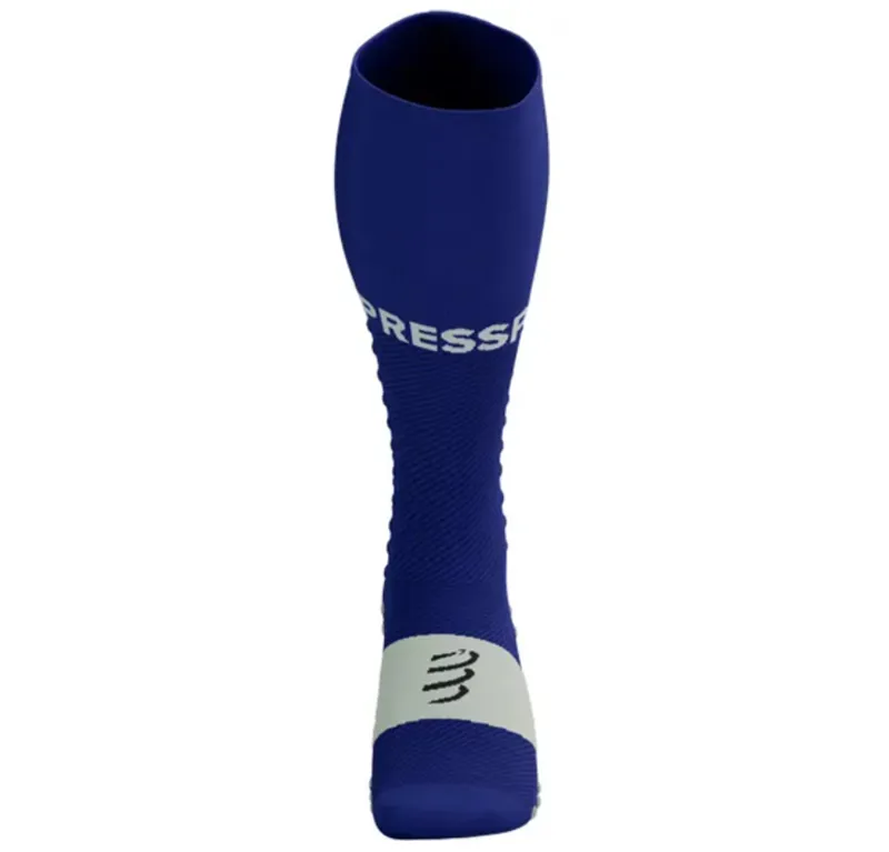 Compressport Full Socks Run Dazz Blue/Sugar-6