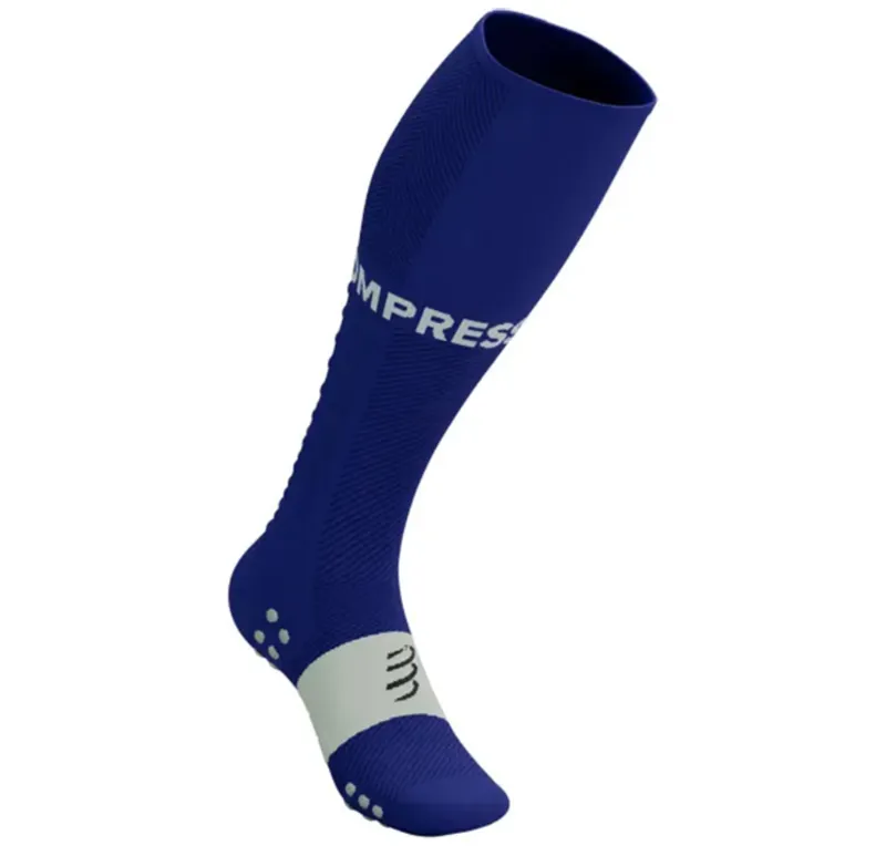 Compressport Full Socks Run Dazz Blue/Sugar-5