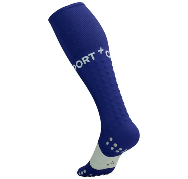 Compressport Full Socks Run Dazz Blue/Sugar-1