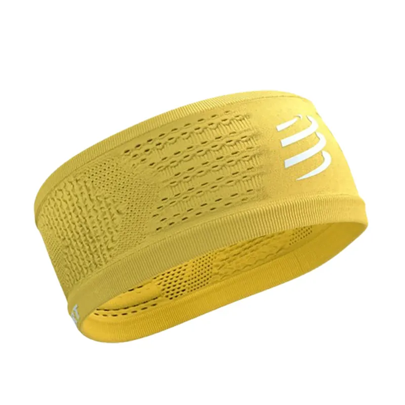 Compressport Headband On/Off Uni Size Lemon