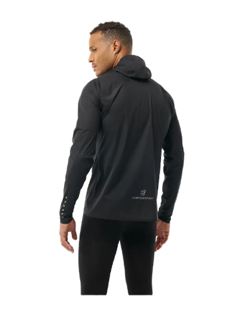 Compressport Hurricane Waterproof Jacket Black-4