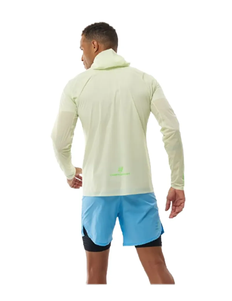 Compressport Hurricane Waterproof Jacket Lime-3