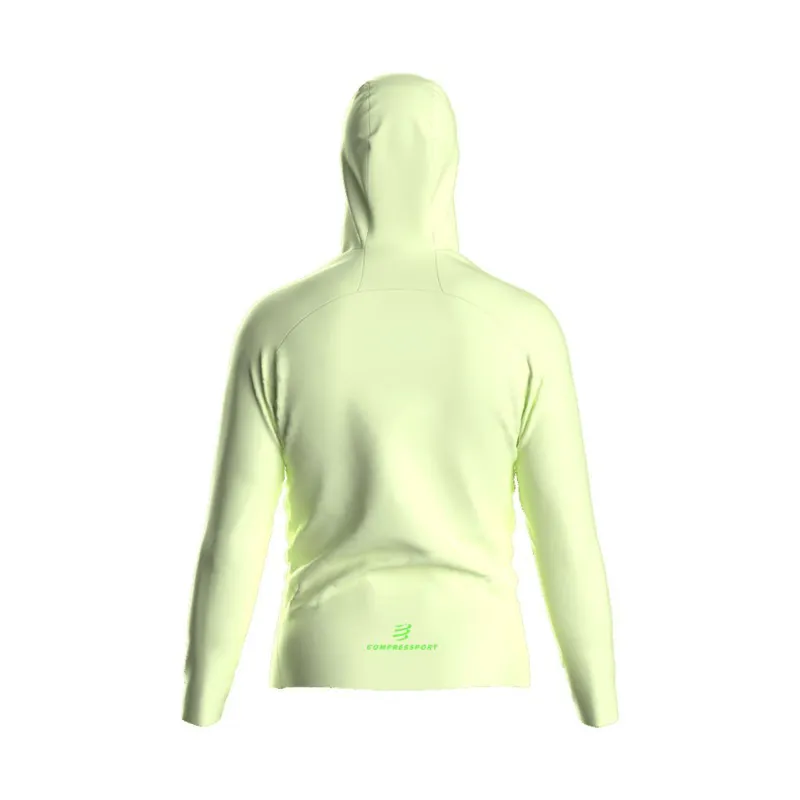 Compressport Hurricane Waterproof Jacket Lime-1