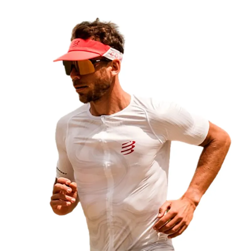 Compressport Pro Racing Visor Fluo Red-4