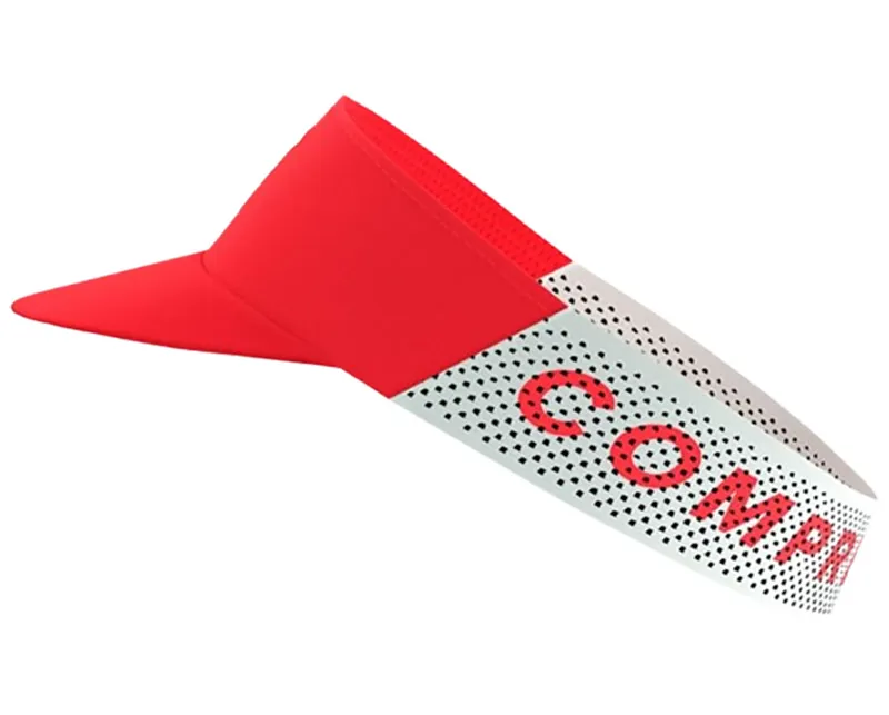 Compressport Pro Racing Visor Fluo Red-3