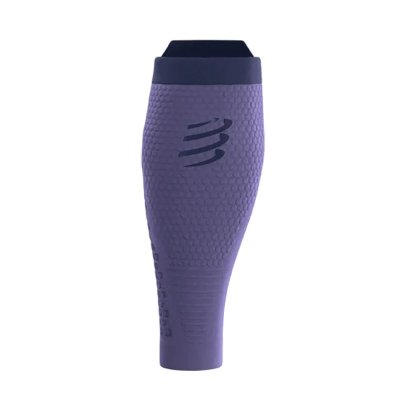 Compressport R2 3.0 Calf Compression Sleeves Aster Purple/Peacoat-3
