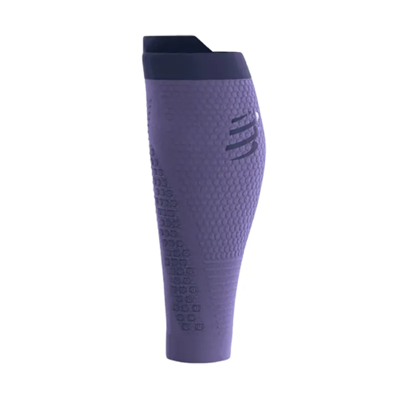Compressport R2 3.0 Calf Compression Sleeves Aster Purple/Peacoat-2