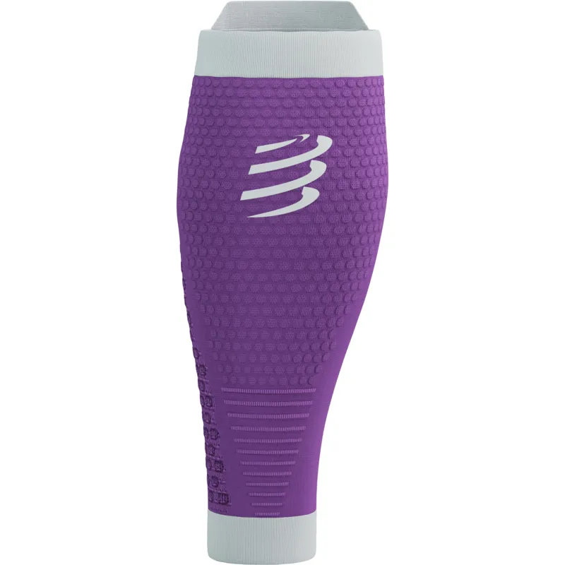 Compressport R2 3.0 Compression Calf Sleeves Lilac/White-1