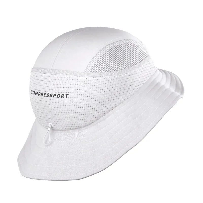 Compressport Stayfresh Ice Bob Running Bucket Hat White-3