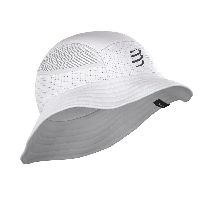 Compressport Stayfresh Ice Bob Running Bucket Hat White-2