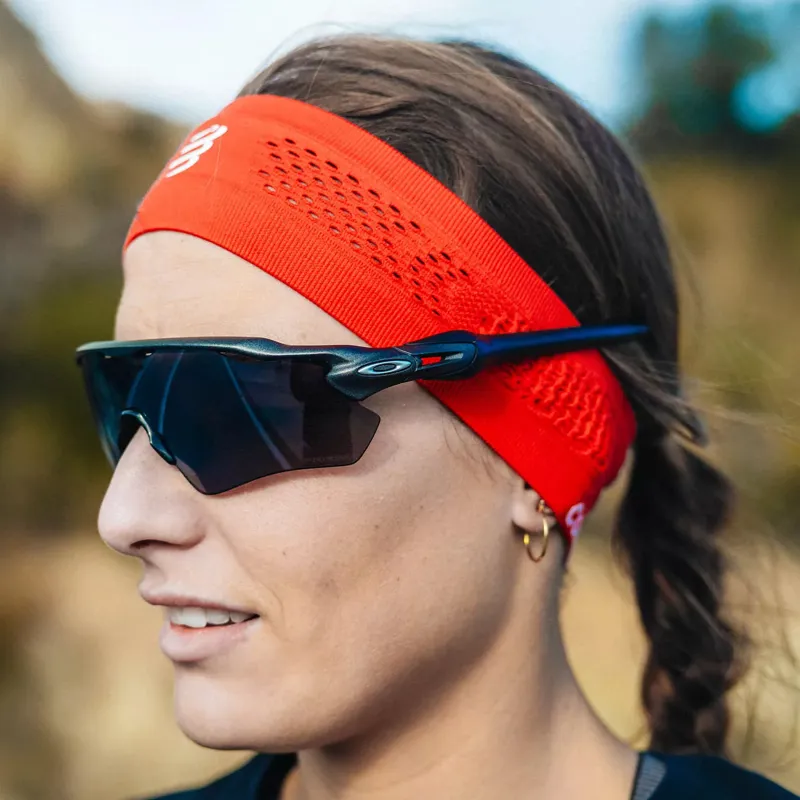 Compressport Thin Headband On/Off Uni Size Red-2