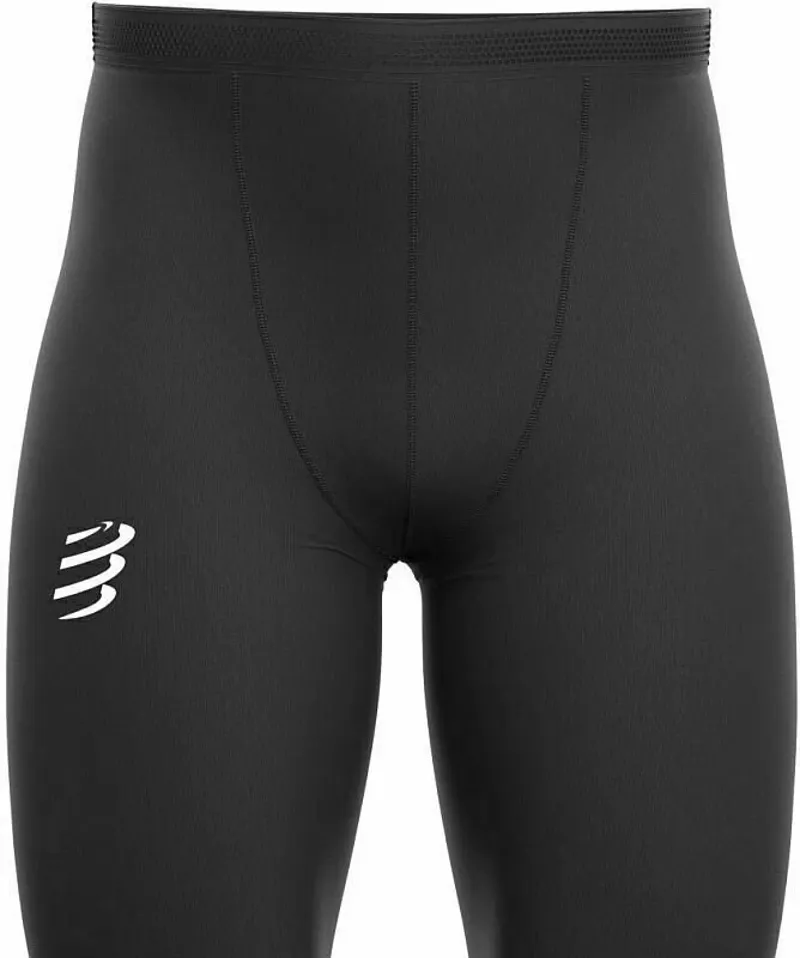 Compressport Under Control Mens Full Running Tights in Black-3