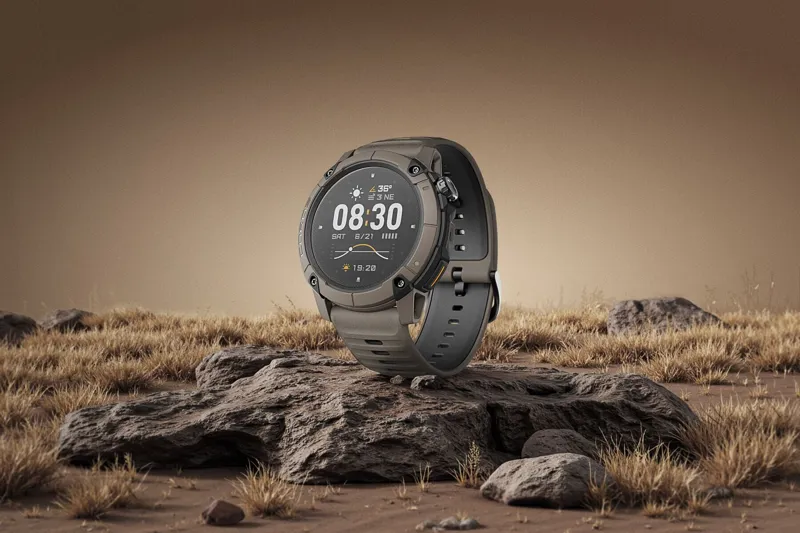 Coros Nomad Watch Brown One Size-4