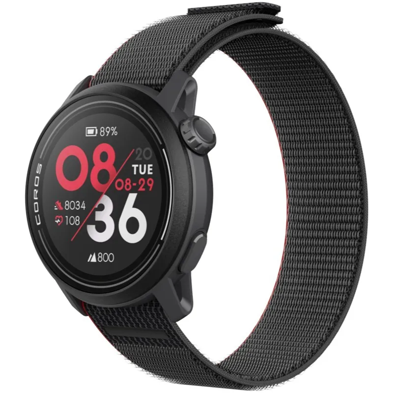 Coros Pace 3 GPS Sports Watch Black/Ink Nylon-1