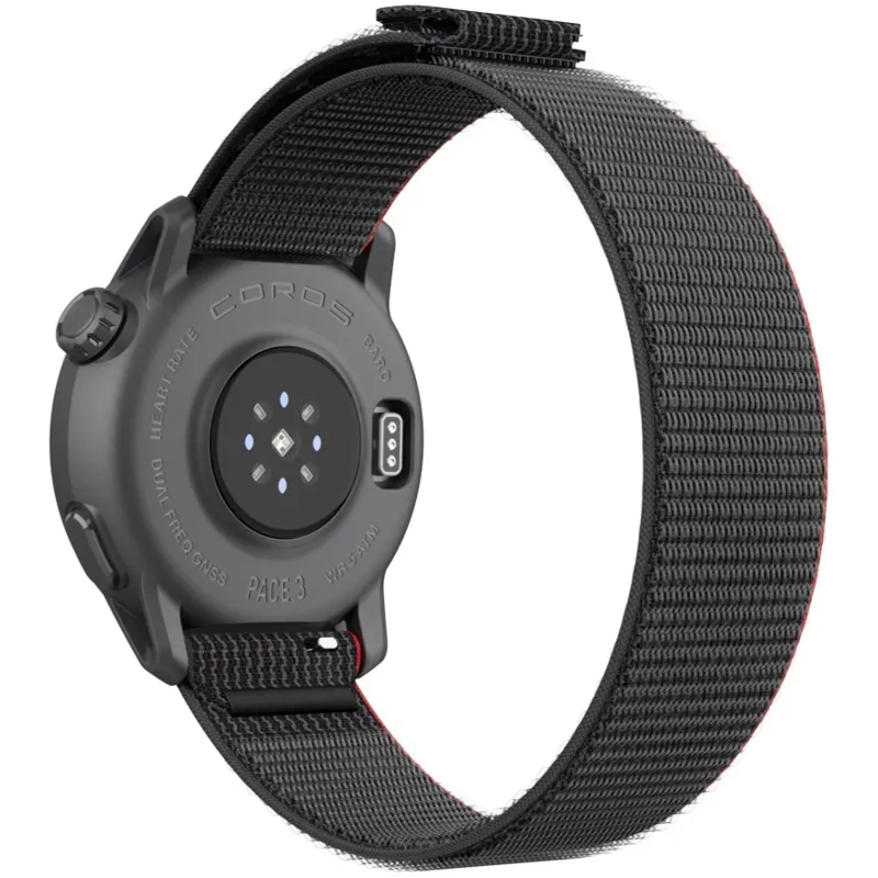 Coros Pace 3 GPS Sports Watch Black/Ink Nylon-3