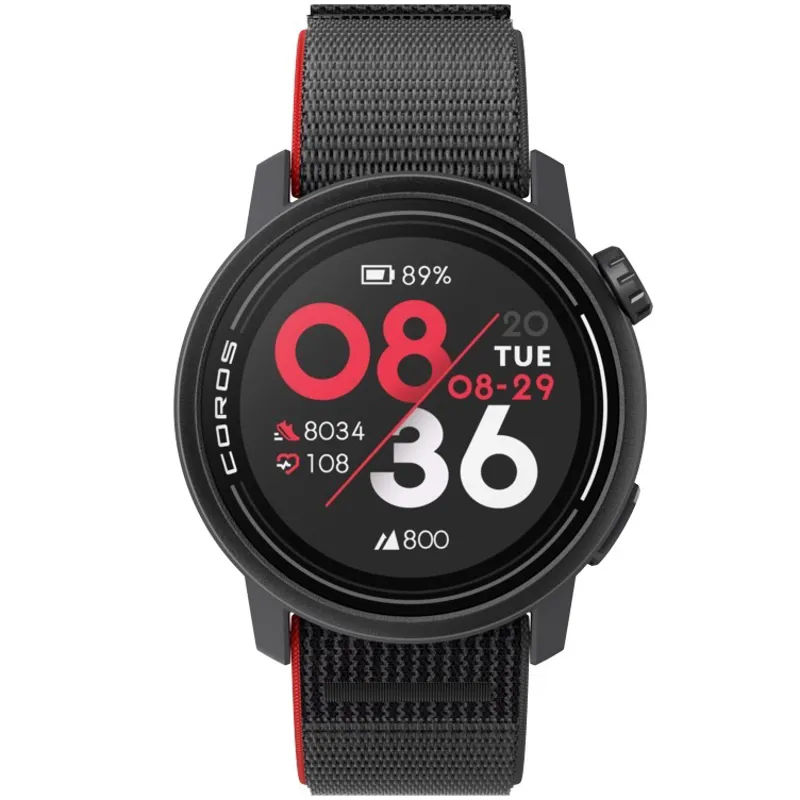 Coros Pace 3 GPS Sports Watch Black/Ink Nylon