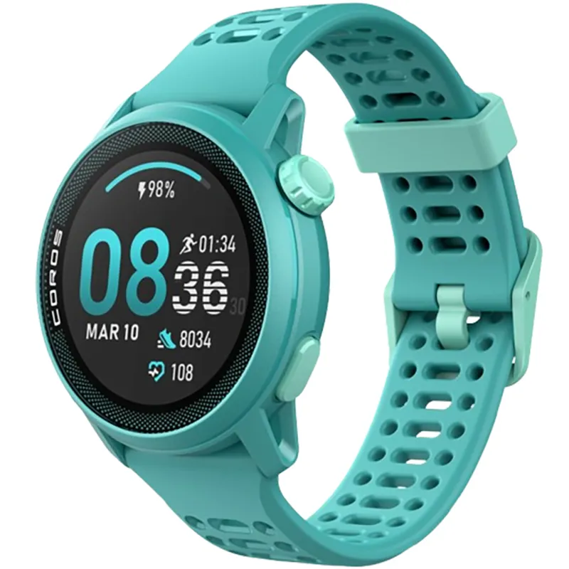 Coros Pace 3 GPS Sports Watch Silicone Band Emerald-2