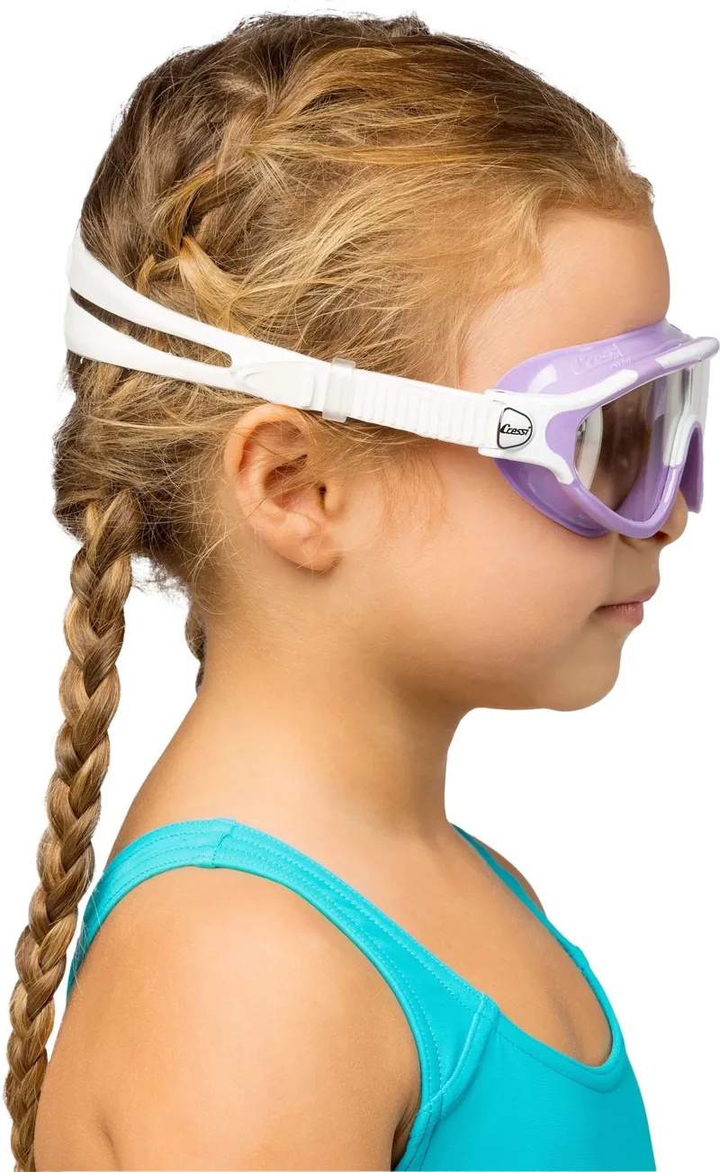 Cressi Baloo Swim Goggle Lilac/White-1