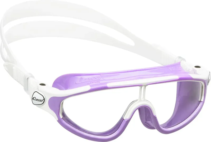 Cressi Baloo Swim Goggle Lilac/White
