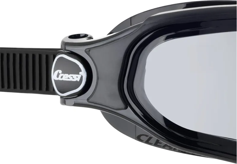 Cressi Clear Eyes Goggle Black/Black/Smoke-2