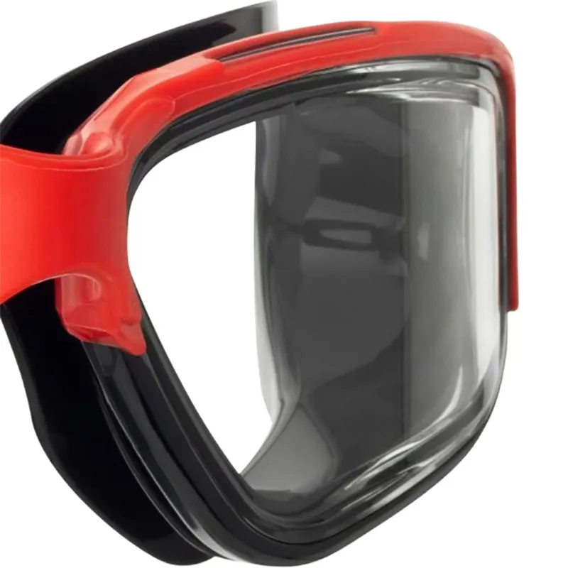 Cressi Clear Eyes Goggle Black/Red-3