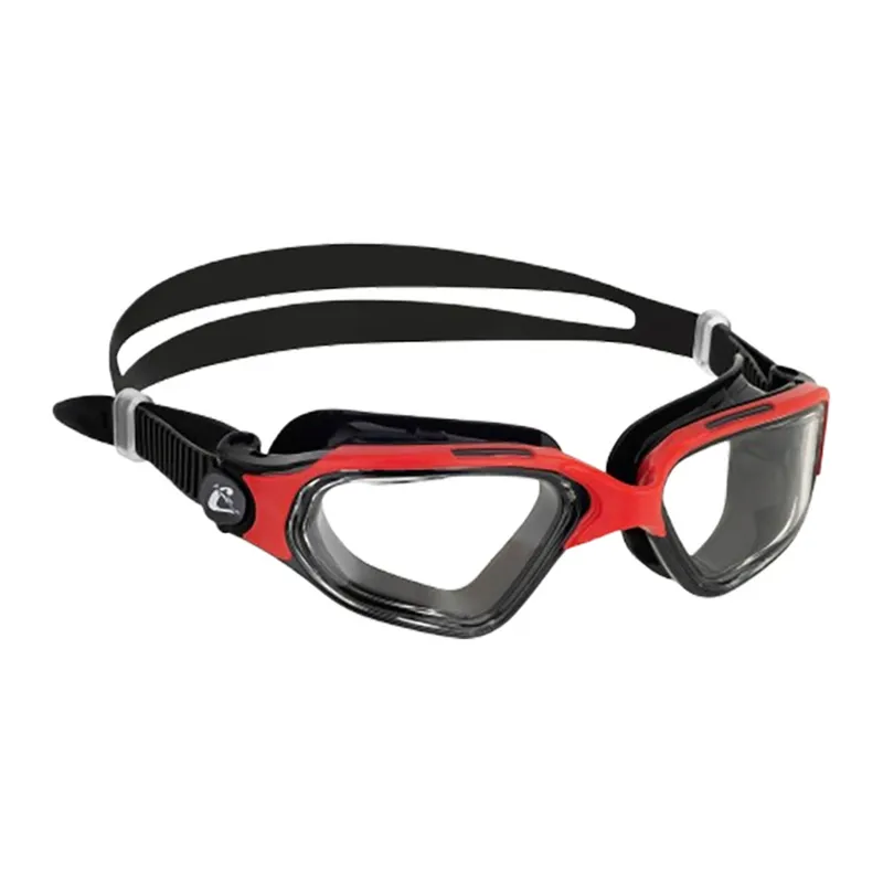 Cressi Clear Eyes Goggle Black/Red
