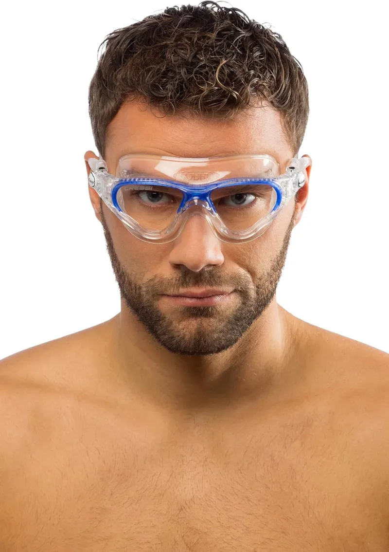 Cressi Cobra Swim Goggle Clear Frame Clear Blue-1
