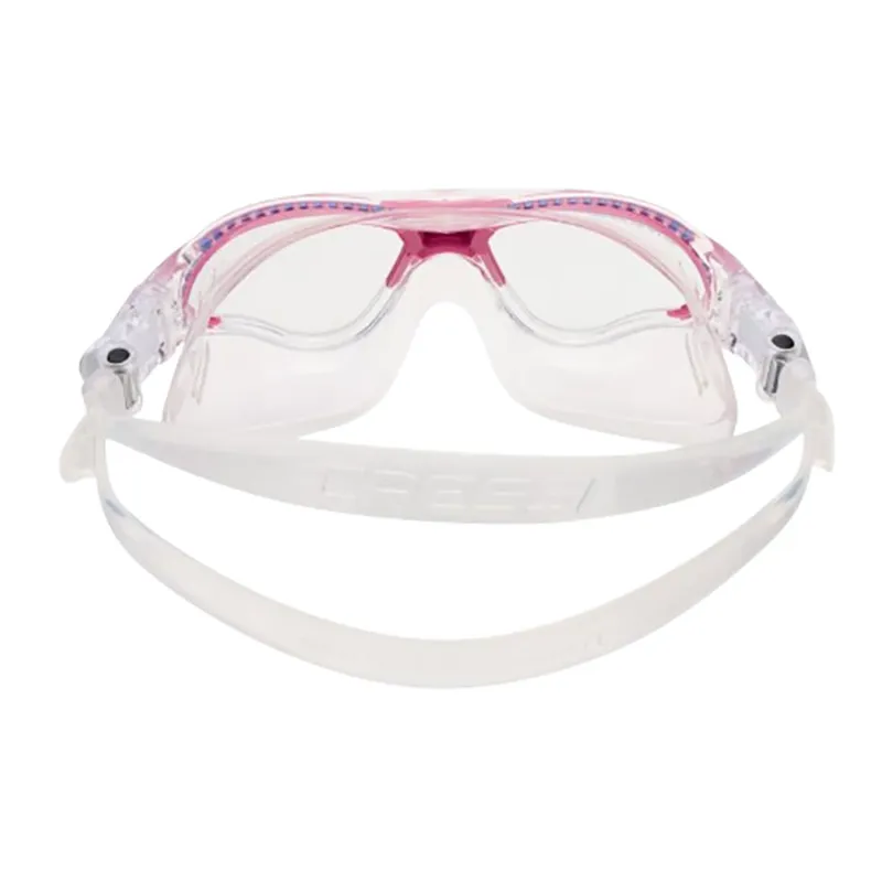 Cressi Cobra XP Goggles Clear Lens Clear/Pink-4