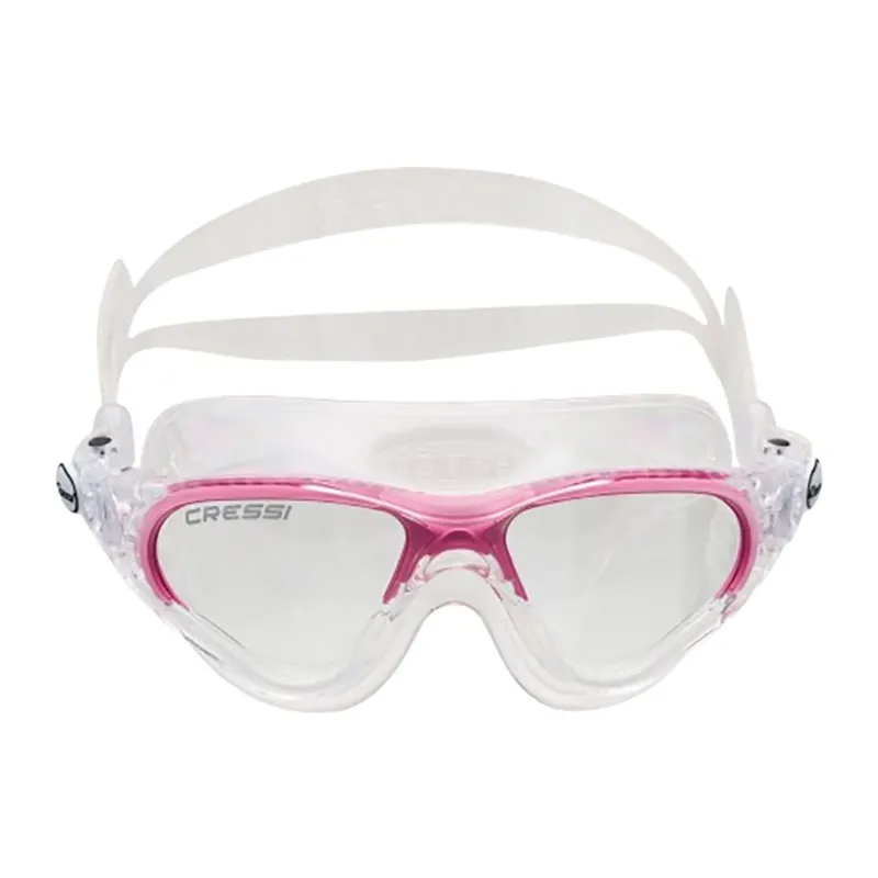 Cressi Cobra XP Goggles Clear Lens Clear/Pink-1