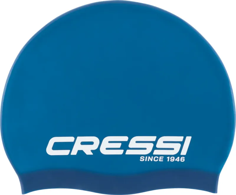 Cressi Eddie Swim Cap Blue/White