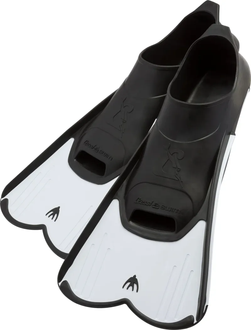Cressi Light Kid Fins White-2